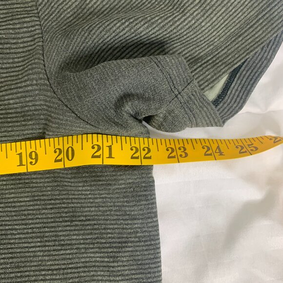 Nike Men’s Aeroreact Golf Polo – Olive Green with Black Pinstripe – Size Large - Picture 9 of 12